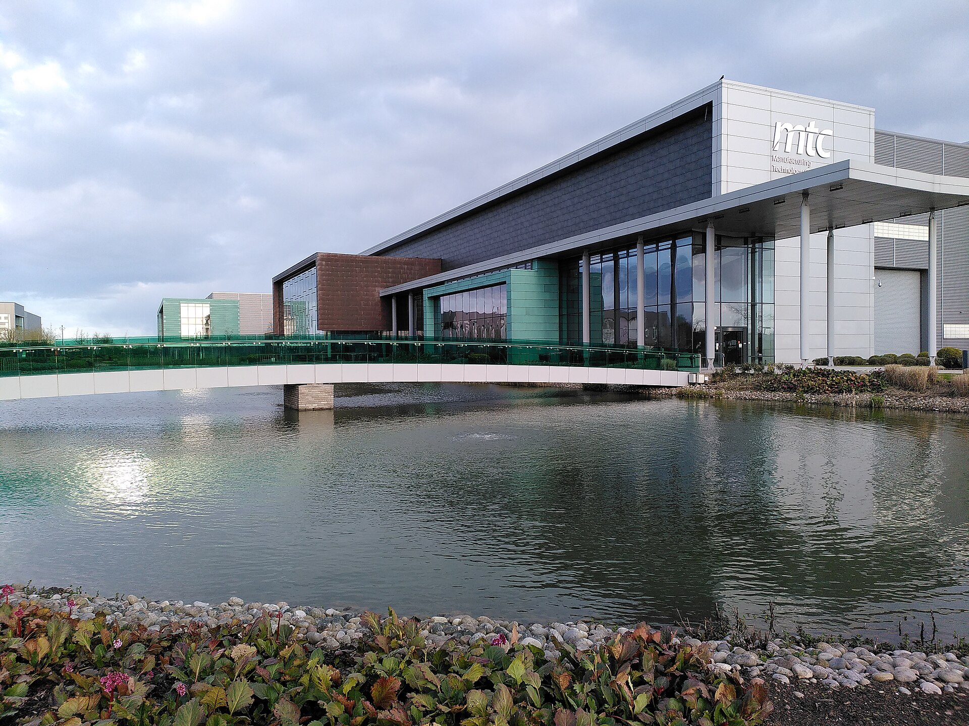 The Manufacturing Technology Centre building at Ansty Park, Coventry
