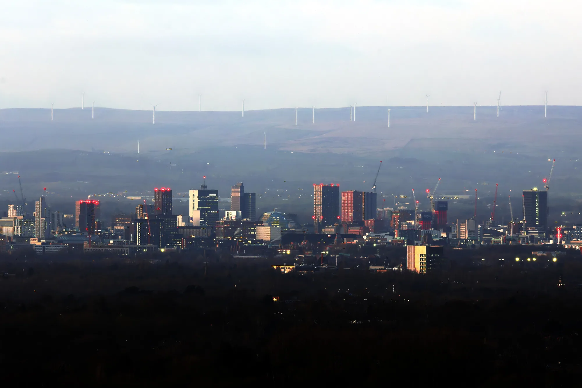 Manchester skyline, Manchester